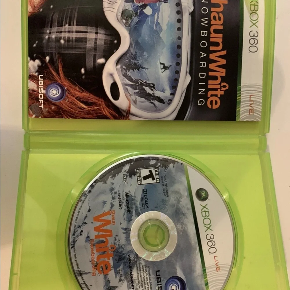 Shaun‎ White Snowboarding Video Game - Green Case
